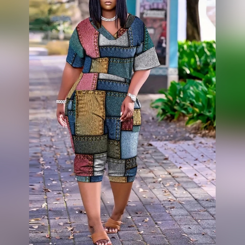 Plus, Size Casual Jumpsuit